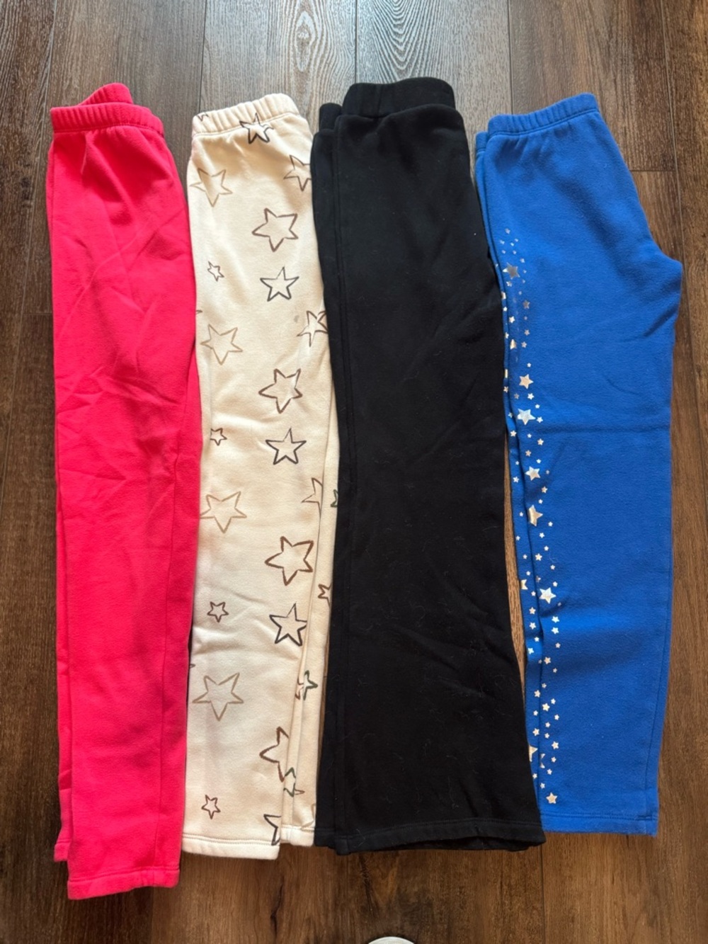 Girls fleece lined leggings bundle size 10/12